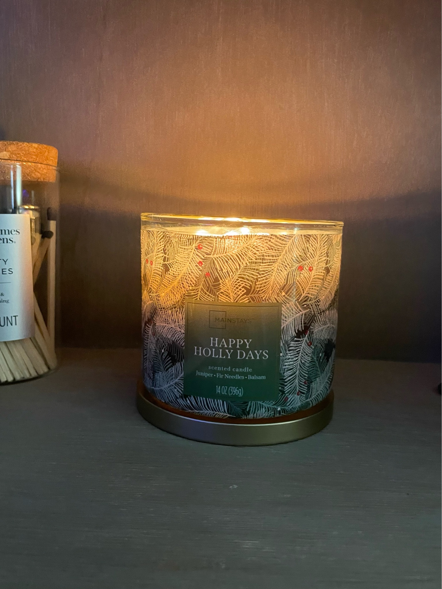 Yummy scented Christmas candle!! So good! Also love these matches 😍

#LTKSeasonal #LTKHoliday #LTKhome