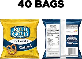 Rold Gold Tiny Twists Pretzels, 1 Ounce (Pack of 40) | Amazon (US)