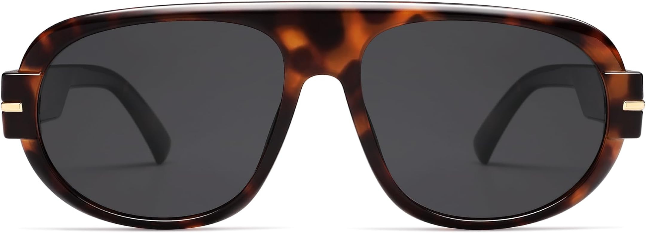 VANLINKER Retro 70s Aviator Sunglasses for Men Women Vintage Polarized Square Aviators VL9841 | Amazon (US)