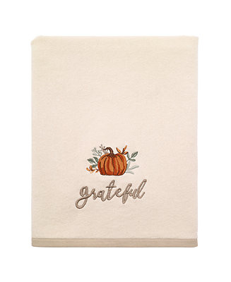 Avanti Grateful Patch Harvest Cotton Bath Towels - Macy's | Macy's