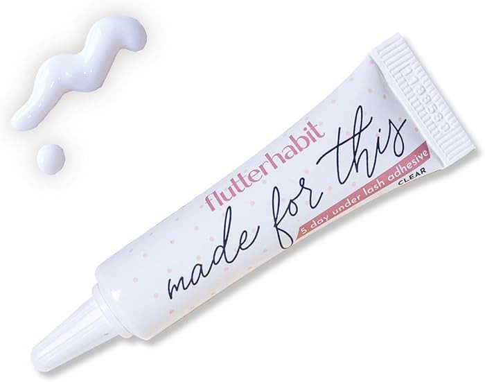 FlutterHabit Made for This Adhesive Clear for Eyelash Extensions - Your Ultimate All-Day Hold Las... | Amazon (US)