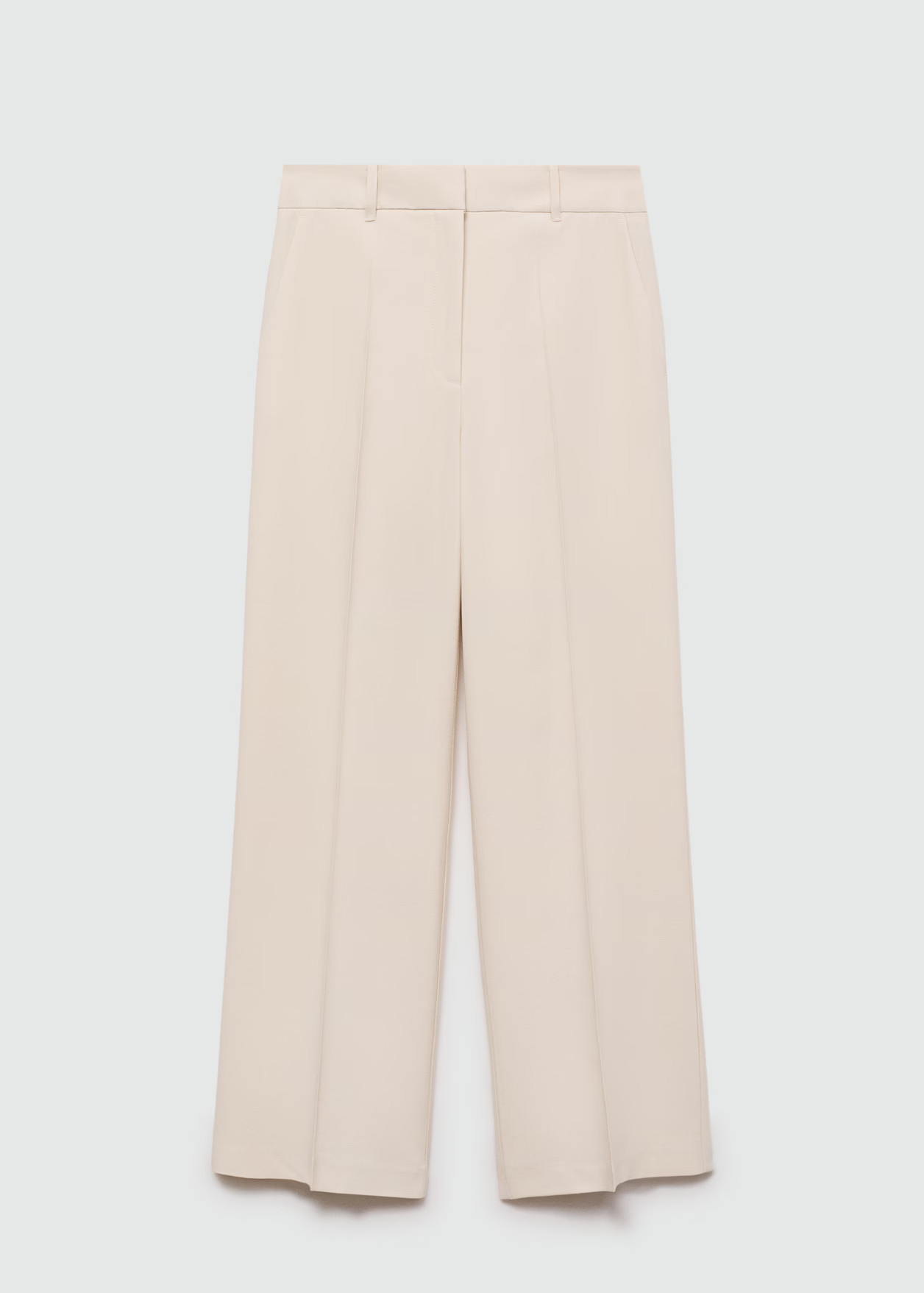 Wideleg pleated trousers - Woman | MANGO United Kingdom | MANGO (UK)