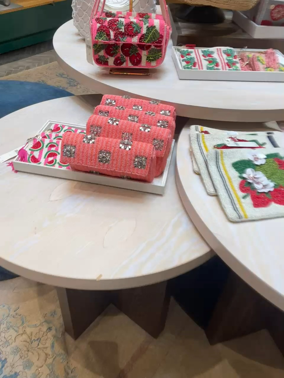 These beaded clutches are giving vacay energy and main character sparkle. Perfect for brunch dates or beach nights. 

 #LTKSeasonal #LTKItBag #LTKWatchNow