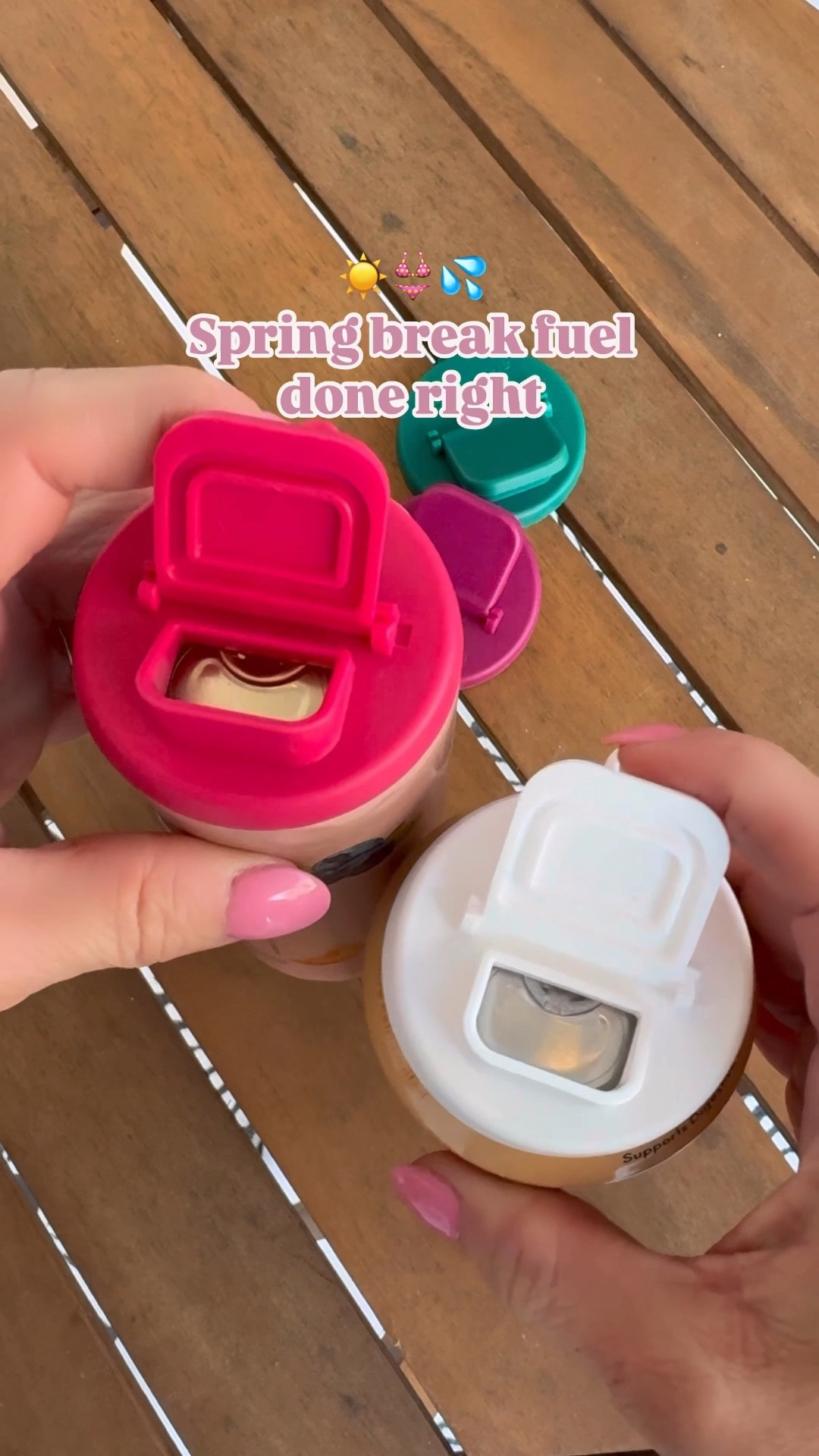 These sodas can lids are so handy to have around the house if you’re someone who doesn’t always finish a whole can of soda in one sitting like me. Also great for labeling everyone’s drinks at the pool party. Just pick your color! 

Home finds, kitchen finds, summer must haves, summer essentials, family life spring break, beach bag

#LTKHome #LTKStyleTip #LTKWatchNow