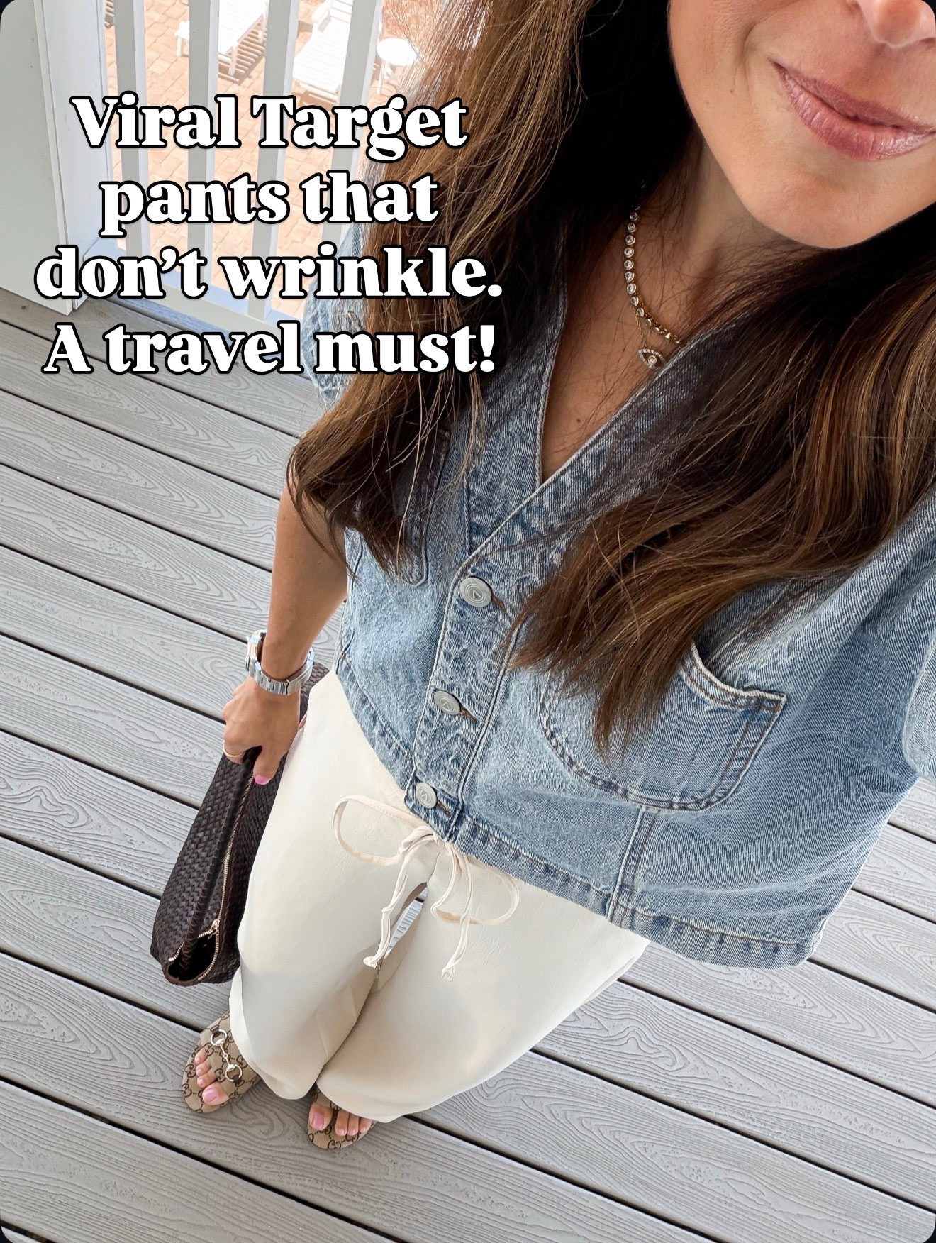 Proof you don’t need to overthink it—these are that easy travel pant 👏🏼 wearing size xs 

#LTKootd #LTKOver40 #LTKSeasonal