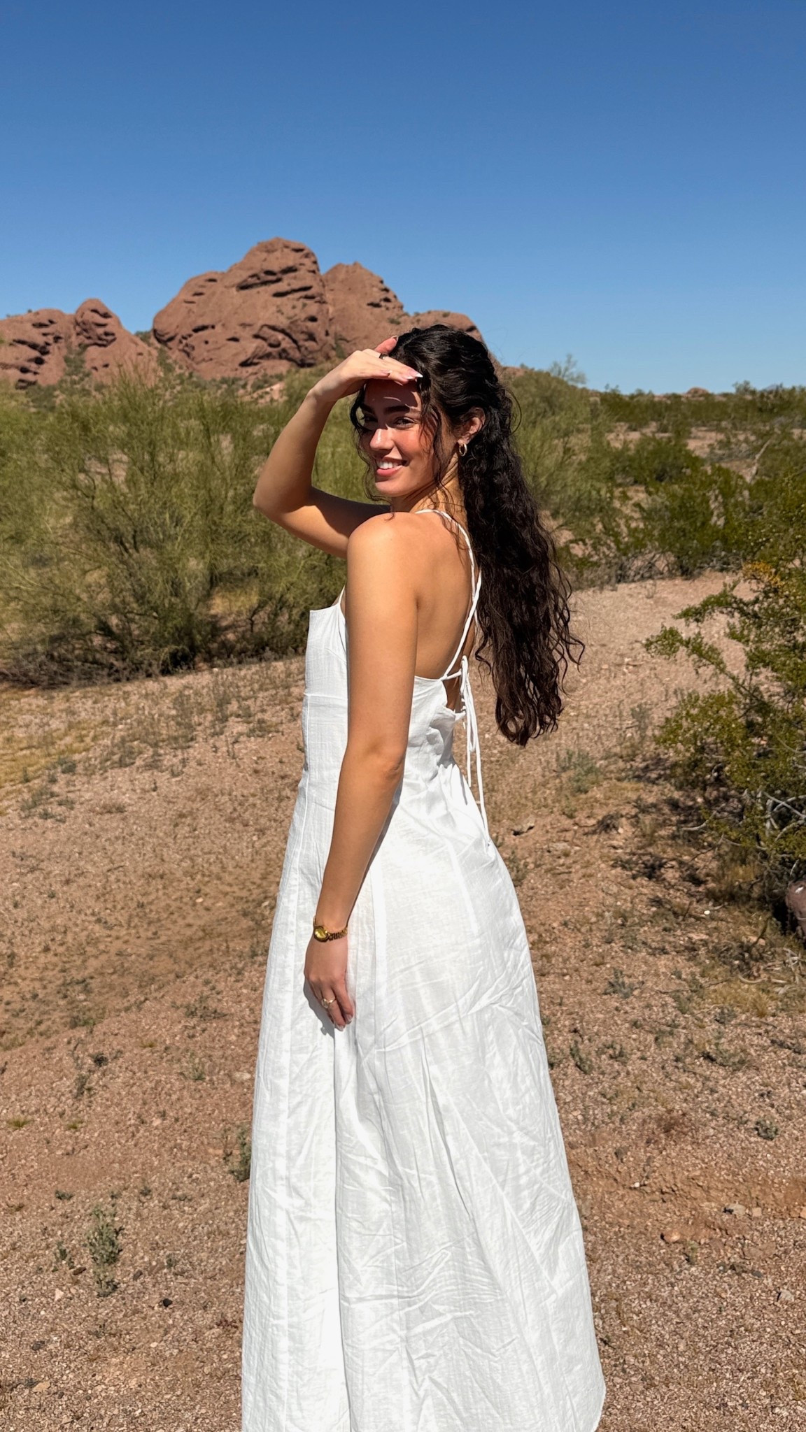 Brunch outfit 🤍🌵

(size down I am usually a 4 and it was big on me, suggest one size down for good fit) 

#LTKTravel #LTKootd #LTKWedding