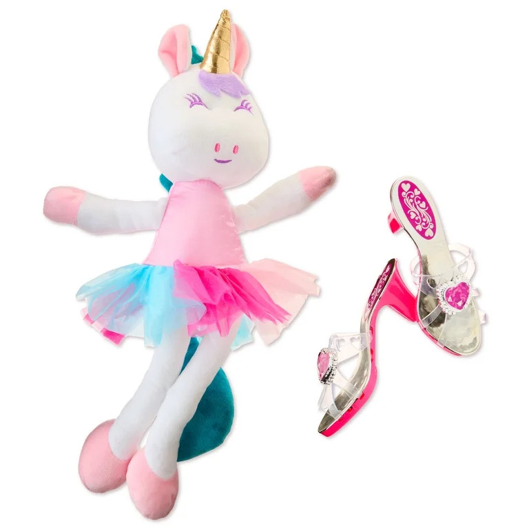 Prefilled Unicorn Dress-Up Easter Basket Gift Set, by Wondertreats | Walmart (US)