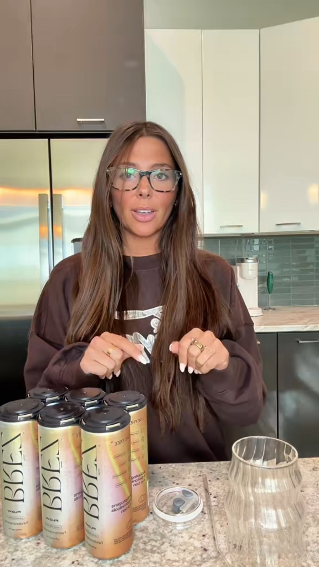 Lately I’ve been very into the social tonics and finding other ways to be calm or substituting alcohol completely! Non-alcoholic drinks are taking over because being sober is healthy, anxiety free, and better feelings overall! Brez is absolutely changing the game! This is a functional cocktail with lions mane, cacao, black seed oil, and L-theanine. There are social tonics, sleep, and calm ones! I’ll tag them all! 

#LTKHome #LTKFindsUnder50 #LTKParties