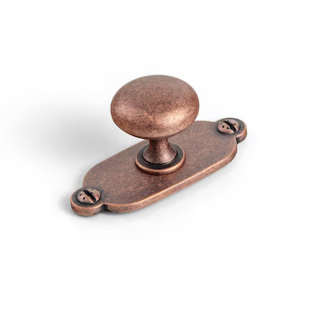 Miaokesen 1-3/16-in Antique Copper Mushroom Classic Cabinet Knob 6 -Pack Lowes.com | Lowe's
