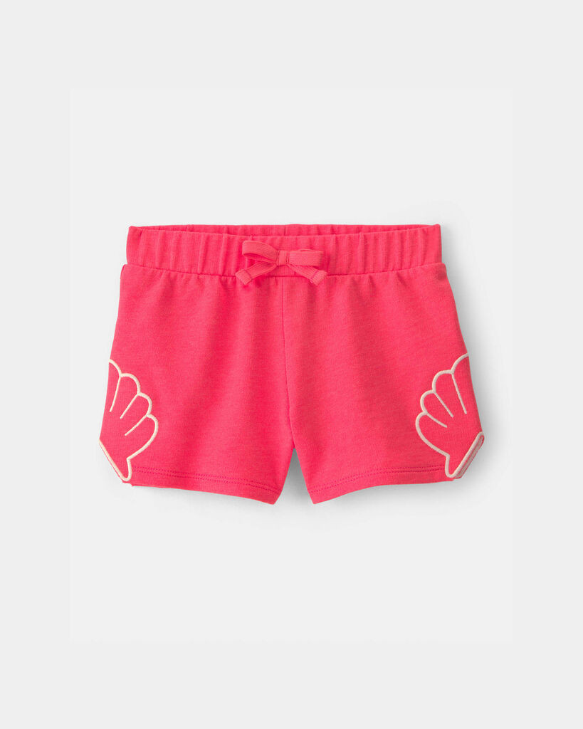 Carter's toddler girl shell french terry shorts 2T Orange | Carter's Inc