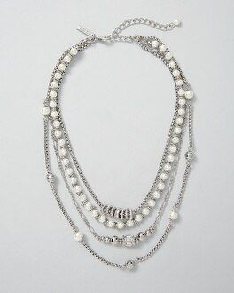 Convertible Multi-Row Necklace | White House Black Market