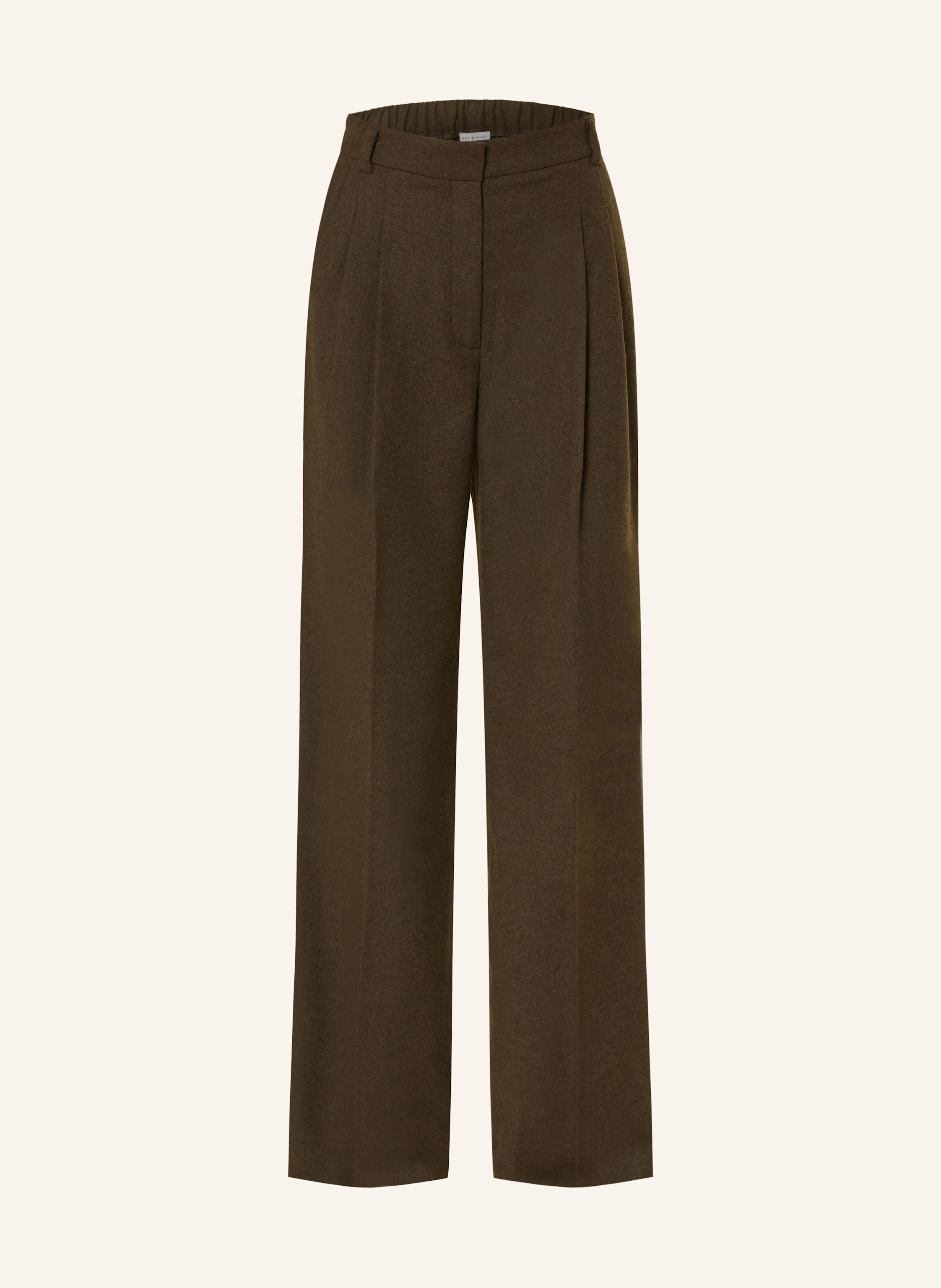 MRS & HUGS Marlenehose in dunkelbraun | Breuninger (DACH)