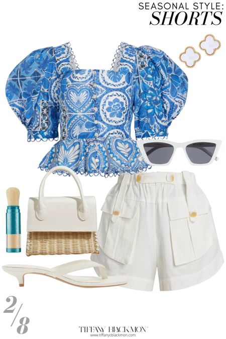 Spring Outfit Idea


Spring  spring outfit  spring fashion  guest outfit  casual outfit  spring style  white shorts  blue printed blouse  summer  summer outfit  white sunglasses  travel outfit  tiffanyblackmon 

#LTKStyleTip #LTKSeasonal