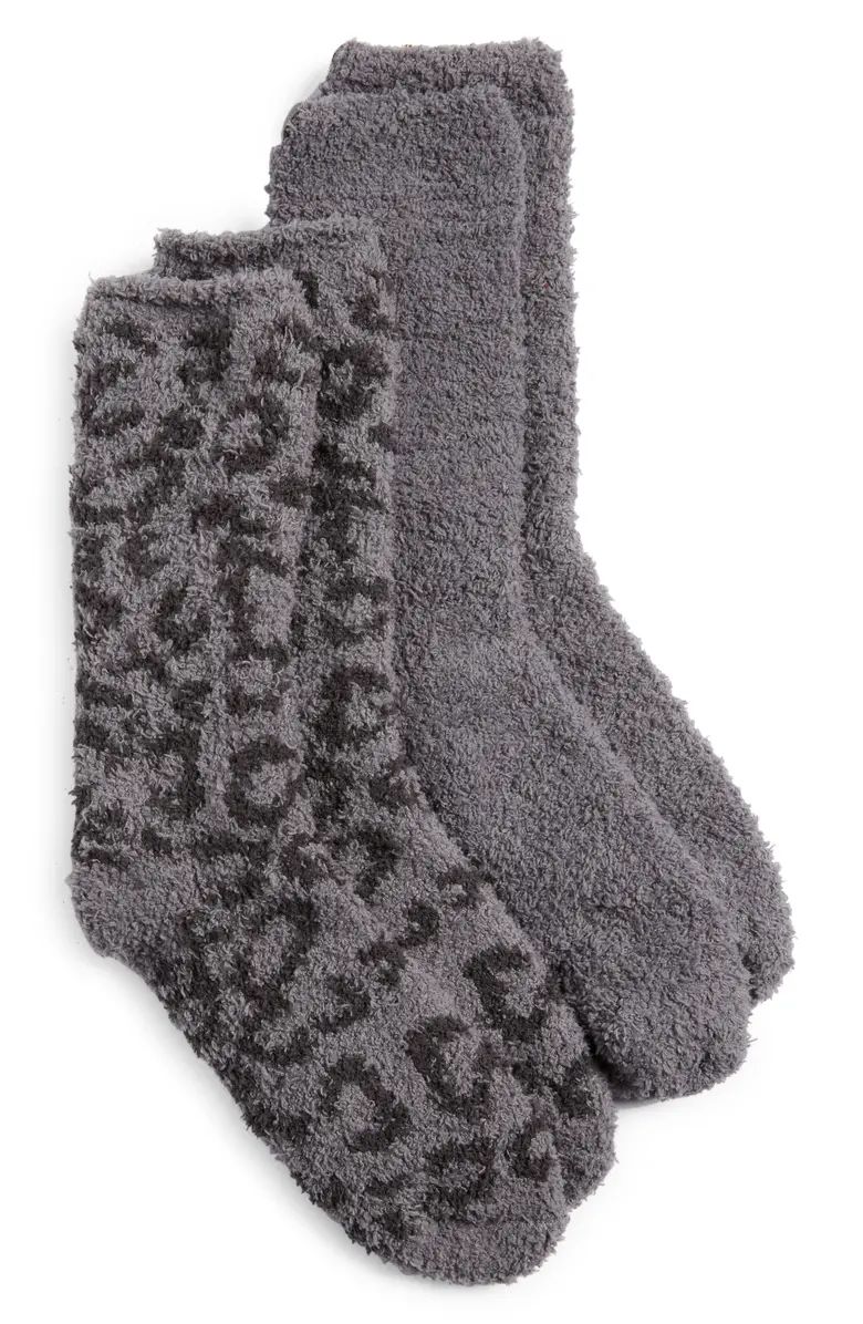 Barefoot Dreams® Assorted 2-Pack CozyChic™ Crew Socks | Nordstrom | Nordstrom