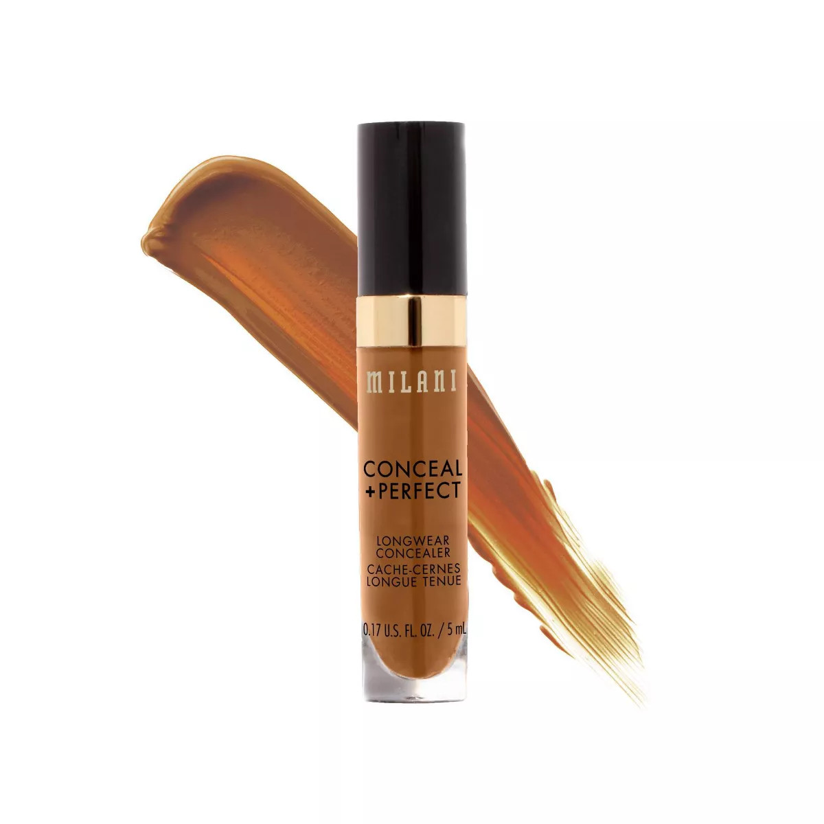 Milani Conceal + Perfect Longwear Concealer - 170 Warm Almond - 0.17 fl oz | Target
