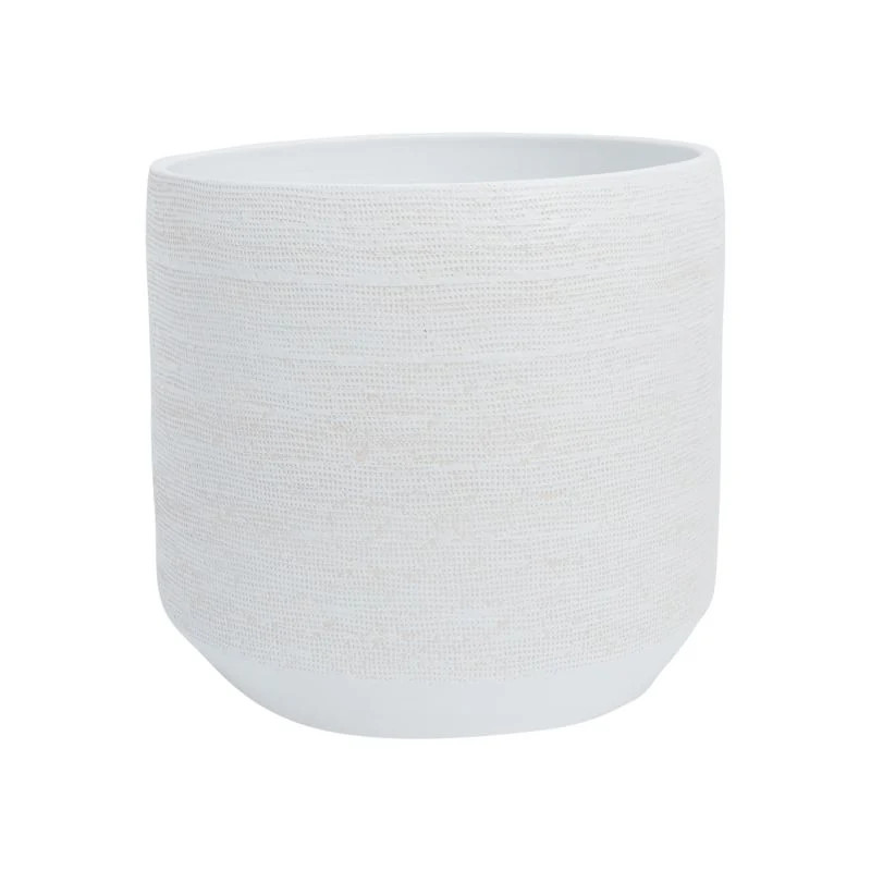 Modern Italian White Planter | CG Hunter