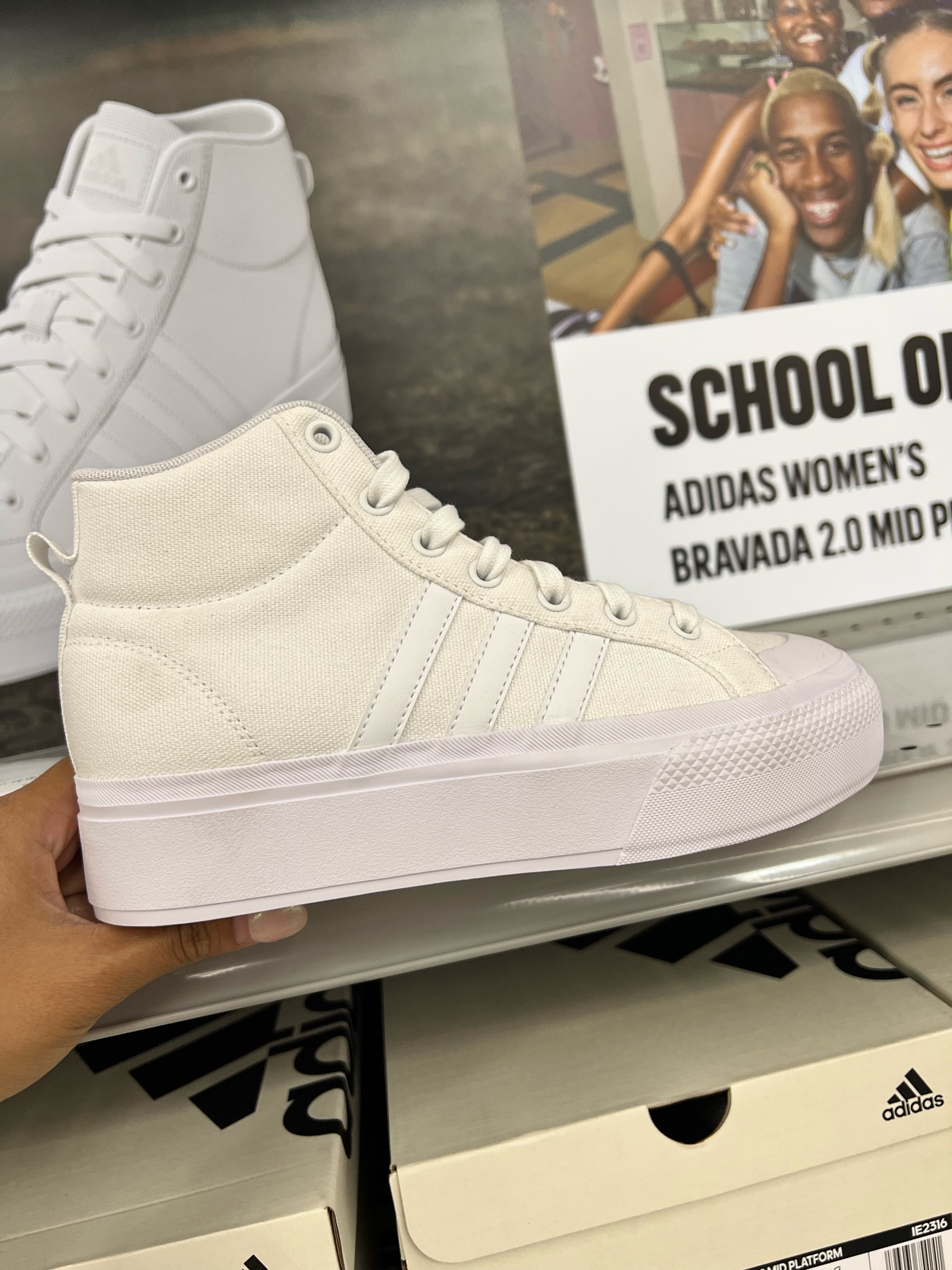 Women's sneakers adidas Bravada 2.0 Platform Mid - Women's