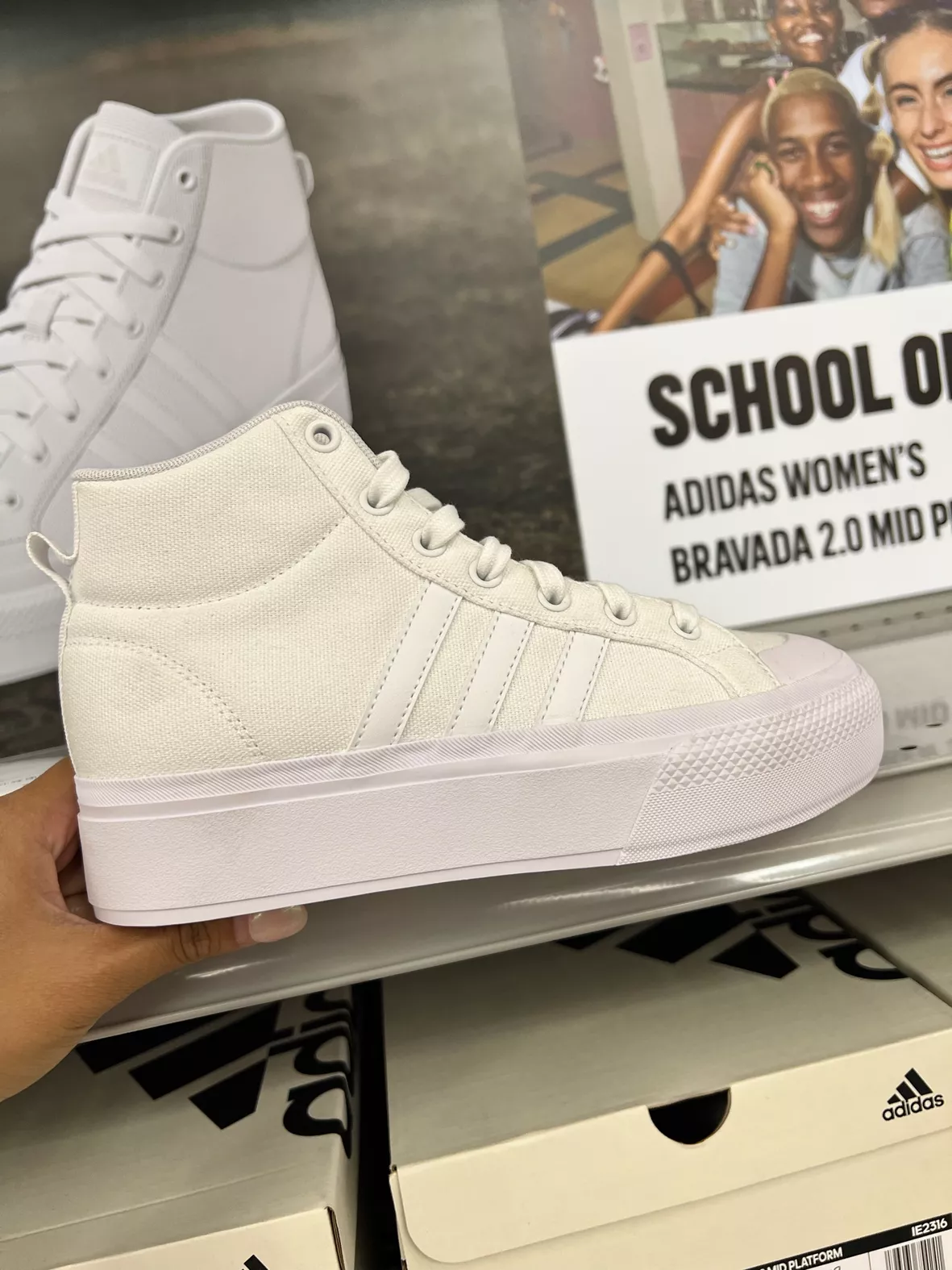 adidas Women's Bravada 2.0 Mid Top … curated on LTK