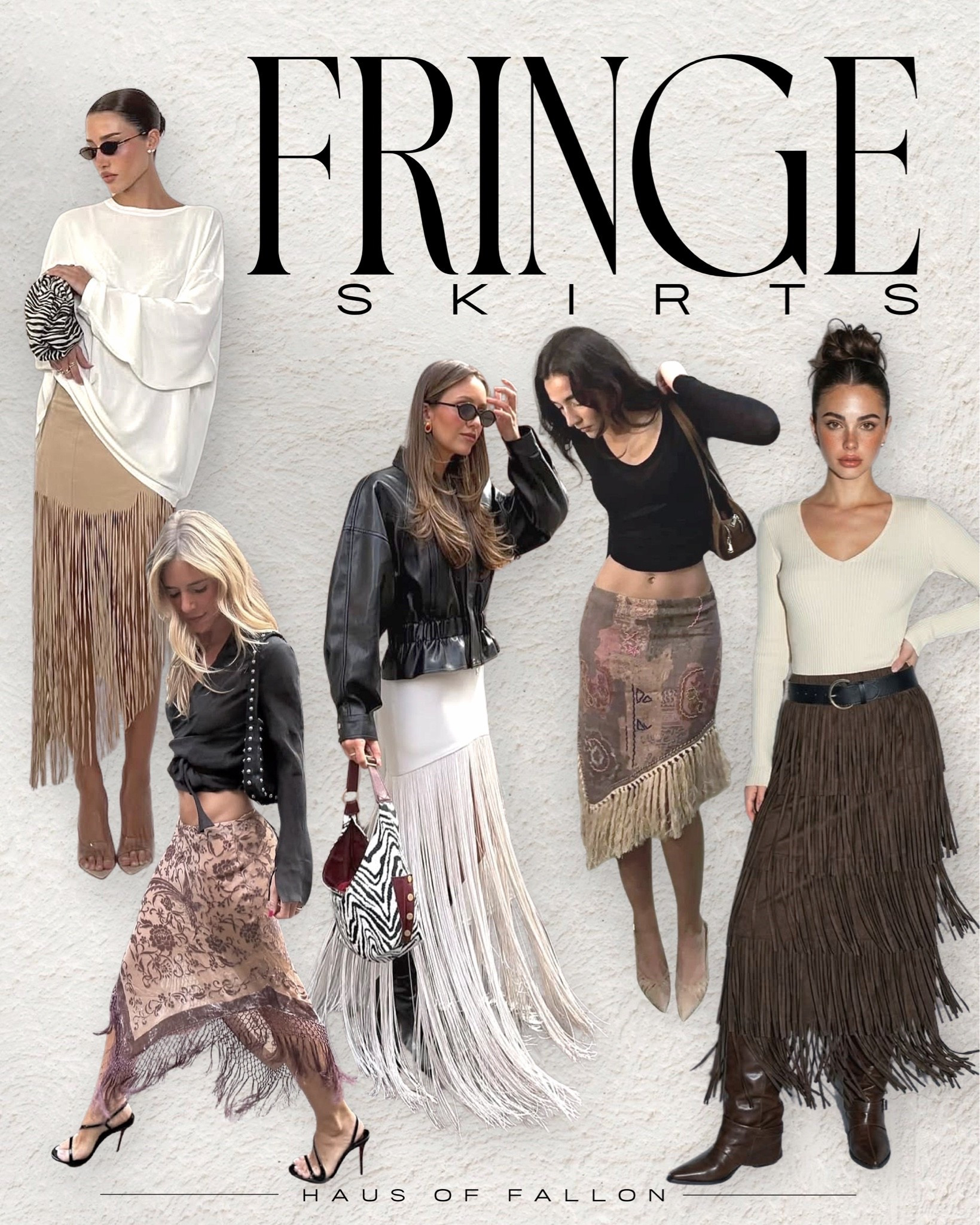Fringe is having a full-on comeback and I’m obsessed. 🤎 From suede fringe midi skirts to western-inspired maxis and asymmetrical statement styles, fringe skirts are one of the easiest ways to add movement + texture to a fall outfit without trying too hard. Style them with fitted knits, oversized leather jackets, boots or simple heels for that effortless boho-meets-modern look.

Shop my favorite fringe skirts for Fall 2026 + all the pieces to style them. ✨

#FringeSkirt #FallFashion2026 #FallOutfits #FallTrends #SkirtOutfits #MidiSkirt #MaxiSkirt #WesternStyle #BohoStyle #FallStyle #LTKFashion #LTKStyle #LTKSeasonal

#LTKootd #LTKmomlife #LTKSeasonal