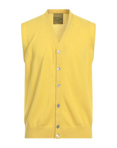 Customer Lovers Man Cardigan Yellow Size XL Cashmere | YOOX (US)