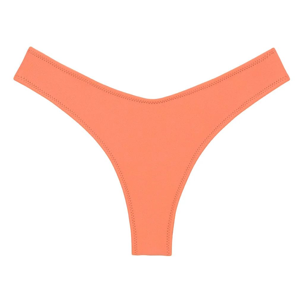Coral Lulu (Zig-Zag Stitch) Bikini Bottom | Montce