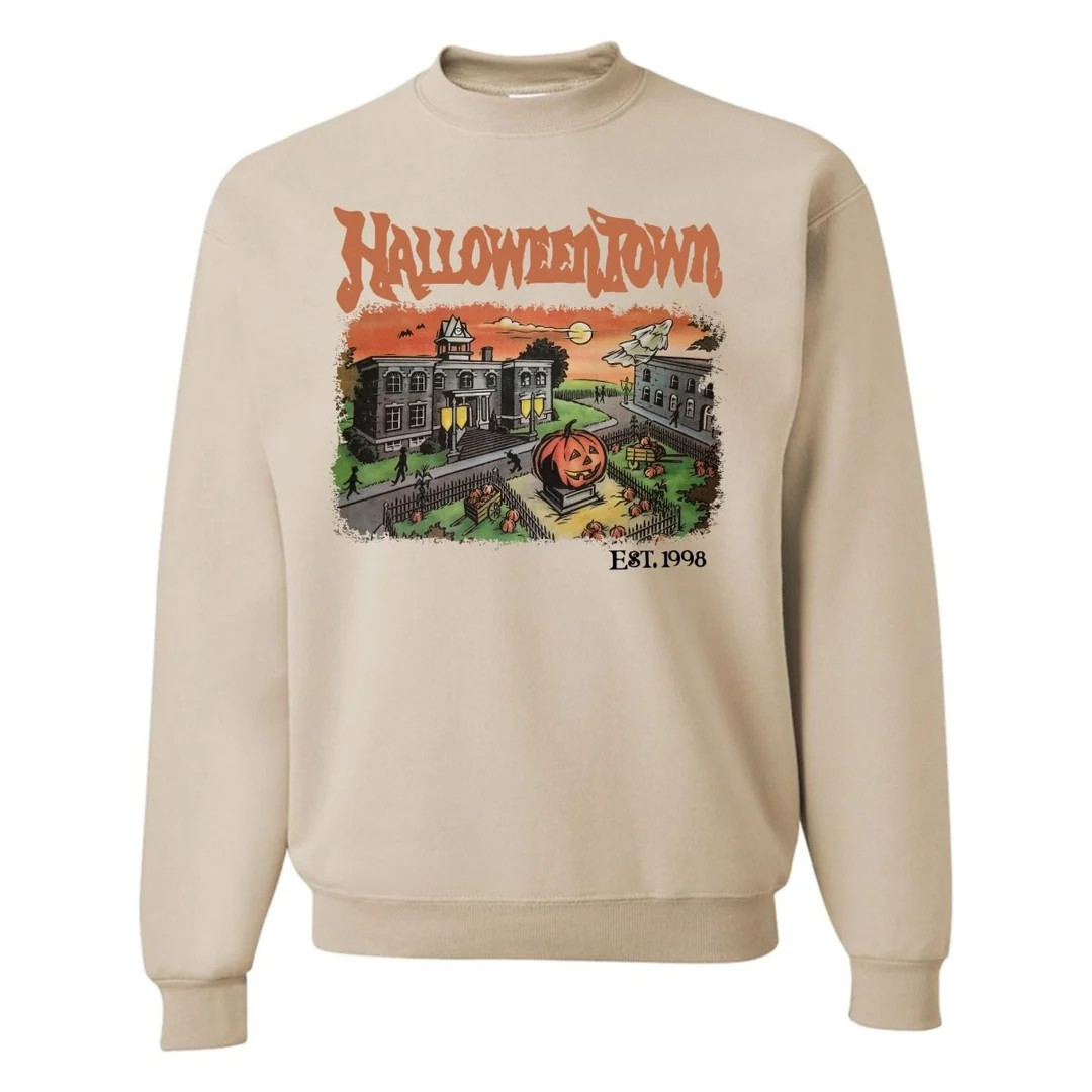 'HalloweenTown' Crewneck Sweatshirt | United Monograms