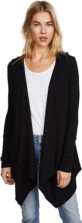 Splendid Women's Thermal Wrap Hooded Cardigan | Amazon (US)