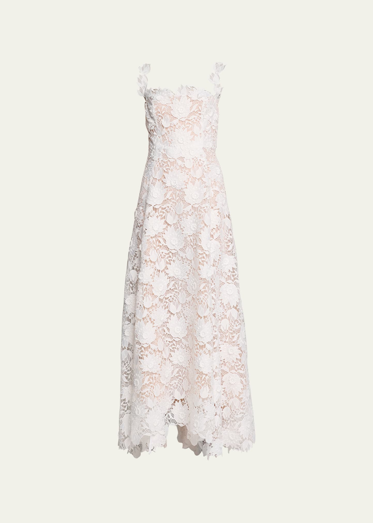 Water Lily Guipure Lace Maxi Dress | Bergdorf Goodman