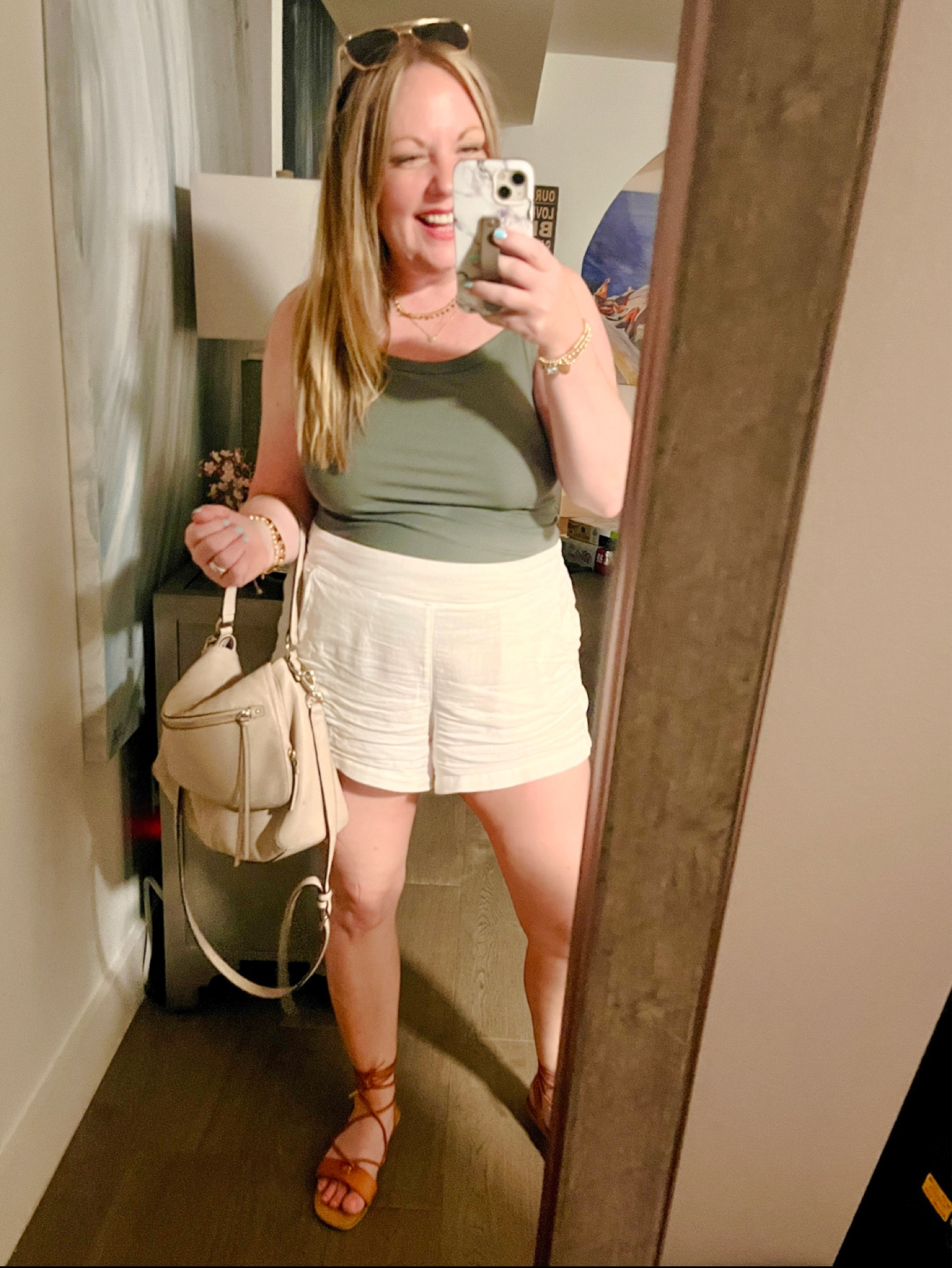 Large tank & shorts

#LTKSeasonal #LTKstyletip #LTKunder50