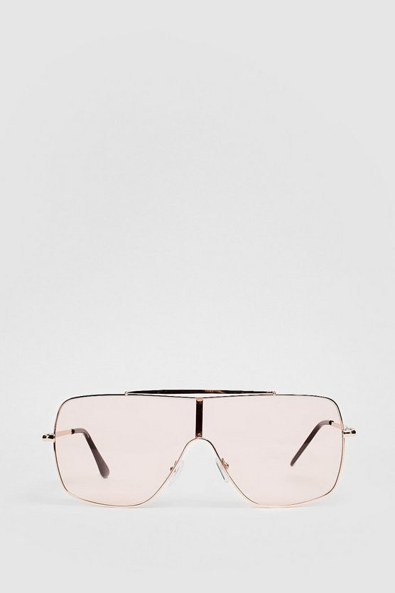 Aviator Oversized Sunglasses | Nasty Gal (US)