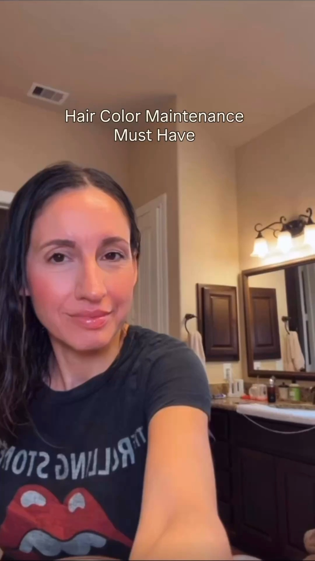 Hello! Hangout with me while I neutralize all the warmth aka red tones out of my hair. 
I feel like for brunettes you either love 💕 red tones or don’t in your hair. I’m solidly in the I hate red tones of any kind in my hair. 
So I use Color Wow blue foam. This stuff is awesome. It takes all that warmth out thank goodness. 
If you’re blonde you can use it too. Just use the color wow purple foam. 
Hair care 
Blow dry my hair 
Dyson 


#LTKstorytime #LTKBeauty #LTKOver40