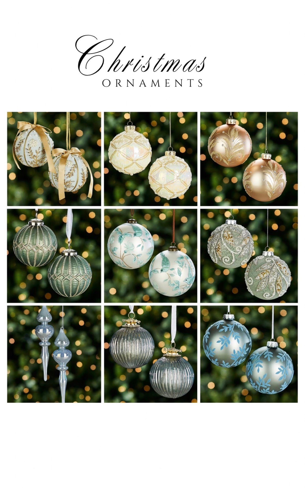 Christmas ornaments 

#LTKFindsUnder50 #LTKHome #LTKSeasonal
