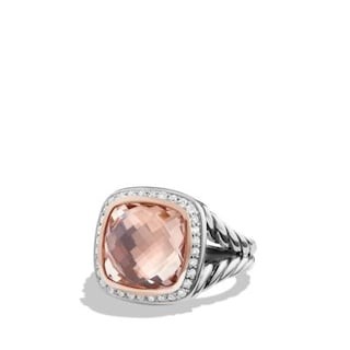 Albion Ring with Diamonds and 18K Rose Gold | David Yurman