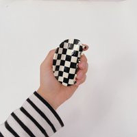 Checkered Hair Claw Clip, Large, Also Available in Tortoise & White, Perfect For Thick | Etsy (US)