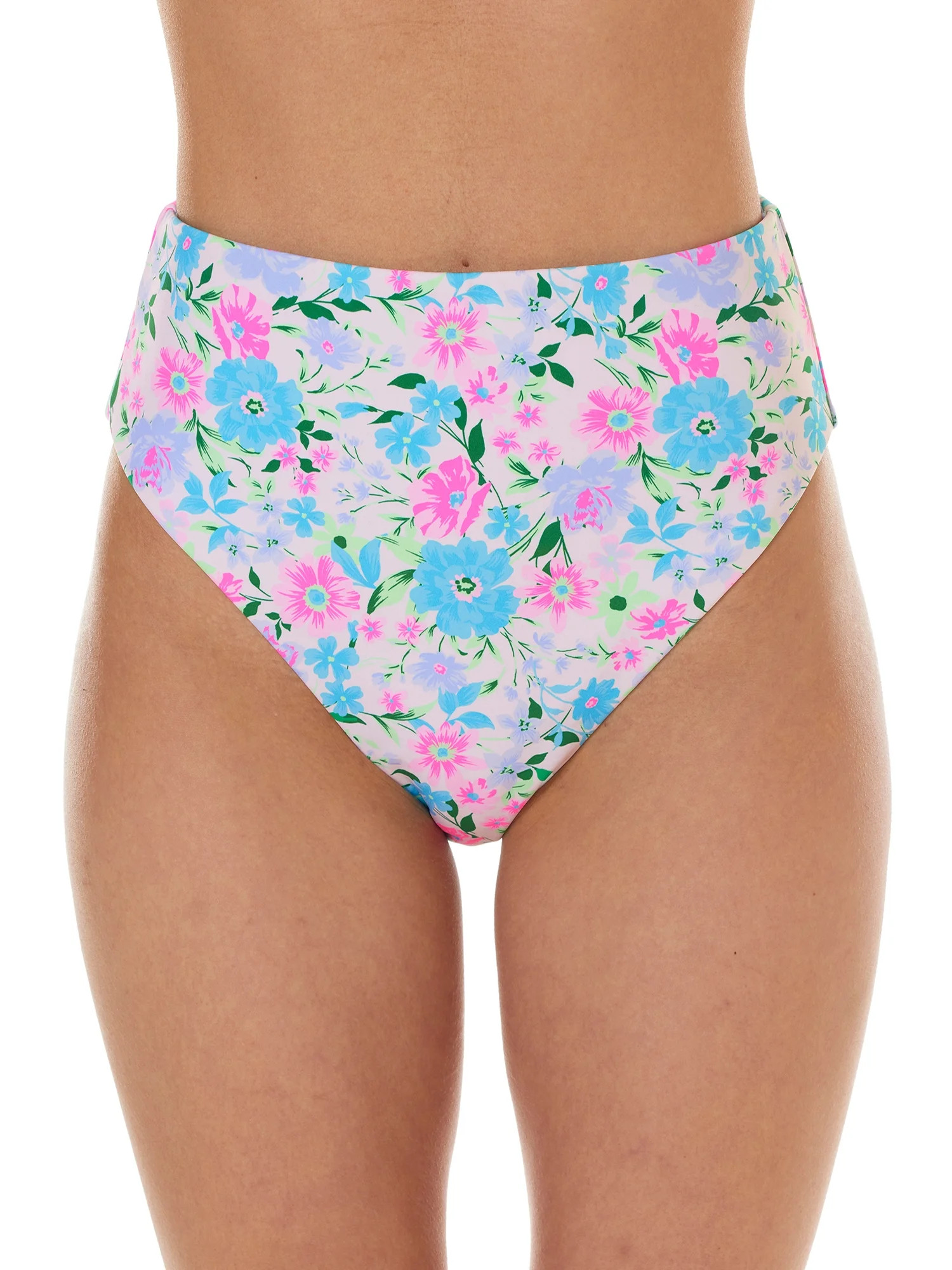 Celebrity Pink Junior's Swim Reversible High Waist Bikini Bottom | Walmart (US)