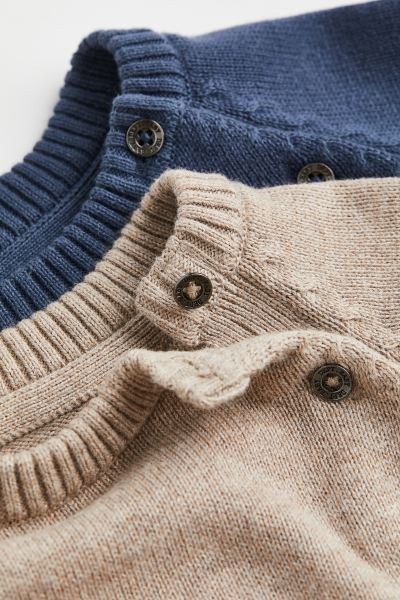 2-pack Fine-knit Sweaters | H&M (US + CA)