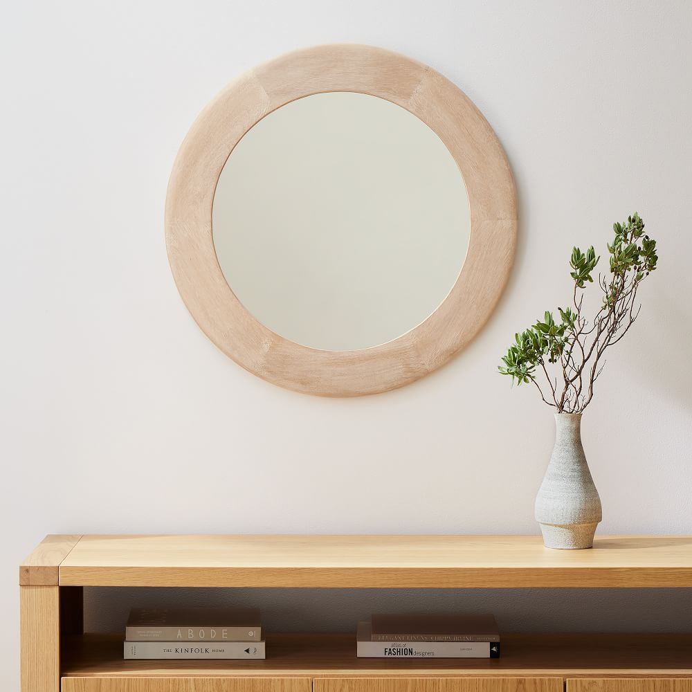 Anton Round Mirror - 30&amp;quot; | West Elm (US)