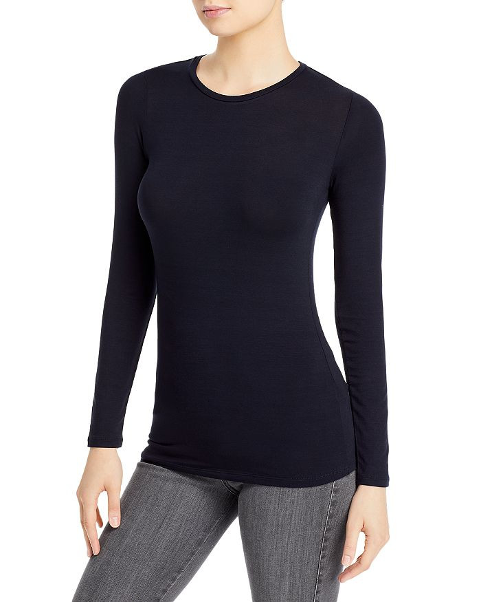 Crewneck Long Sleeve Tee | Bloomingdale's (US)
