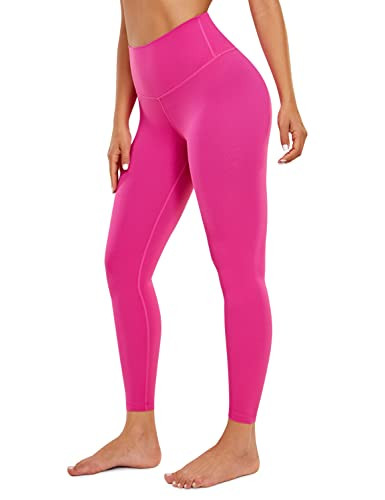 CRZ YOGA Butterluxe High Waisted Lounge Legging 25" - Workout Leggings for Women Buttery Soft Yoga Pants Hibiscus Purple X-Large | Amazon (US)