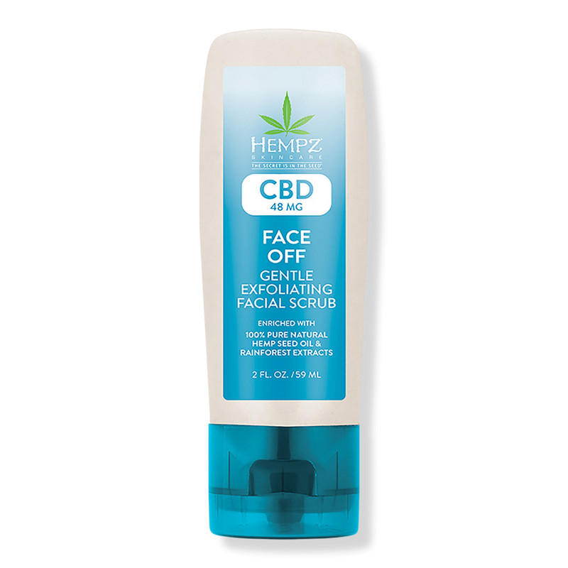Hempz Travel Size CBD Face Off Gentle Exfoliating Facial Scrub | Ulta Beauty | Ulta