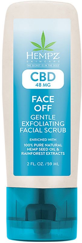 Hempz Travel Size CBD Face Off Gentle Exfoliating Facial Scrub | Ulta Beauty | Ulta