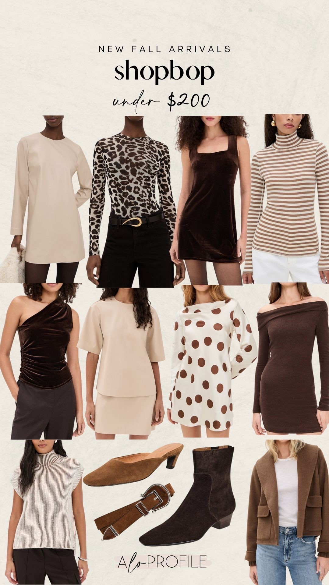 Shopbop Fall Favorites🤎Shopbop, Shopbop fashion, fall style, fall outfits, neutral fall fashion, fall outfit ideas, fall jackets, fall dresses, fall tops, fall sweaters, fall wardrobe, fall closet staples