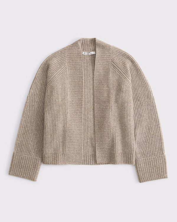 Women's Ribbed Non-Closure Cardigan | Women's New Arrivals | Abercrombie.com | Abercrombie & Fitch (US)