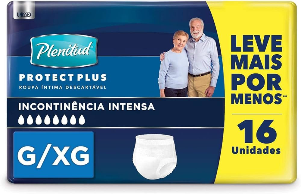 Plenitud Roupa Íntima Proctect Plus, 16 Unidades - G/Xg | Amazon (BR)