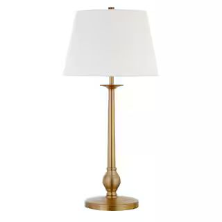 Wilmer 28 in. Brass Table Lamp | The Home Depot