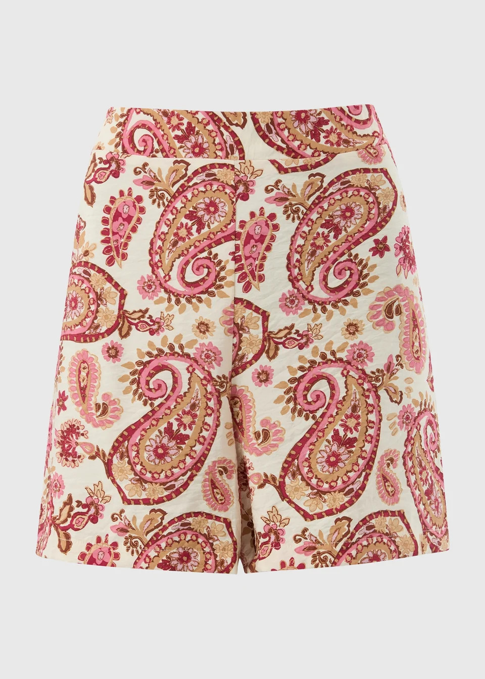 Pink Paisley Print Co Ord Shorts | Matalan (UK)