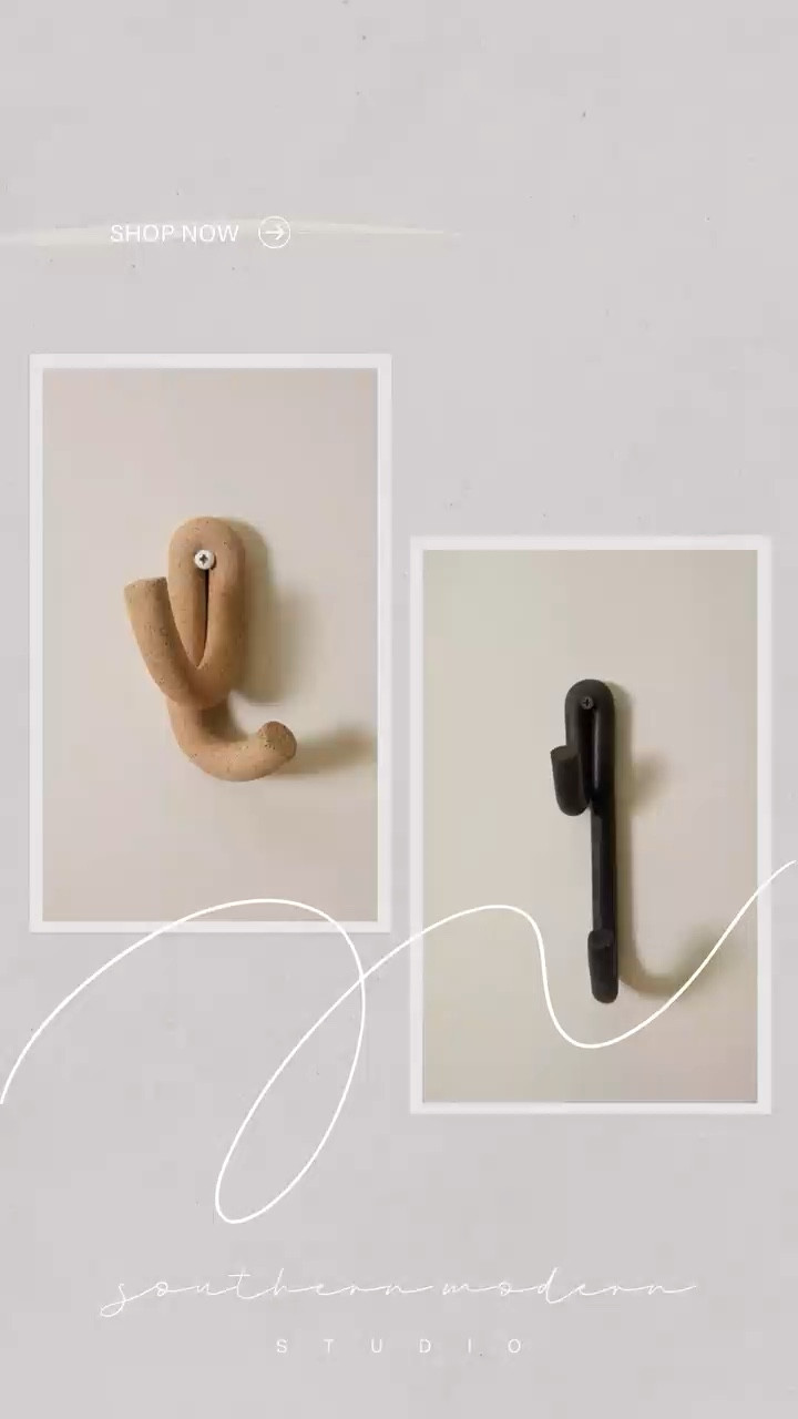 Shop the Fall #LTKSale now with these pics from Urban Outfitters that are 25% off!

These ceramic stoneware wall hooks are functional and beautiful. Perfect for mudroom/laundry areas or drop zone and entry way storage. Hang keys, leashes, coats, etc.

Storage, organization ideas, sales, sale alert, black hardware, stone hardware

#LTKunder50 #LTKSale #LTKhome