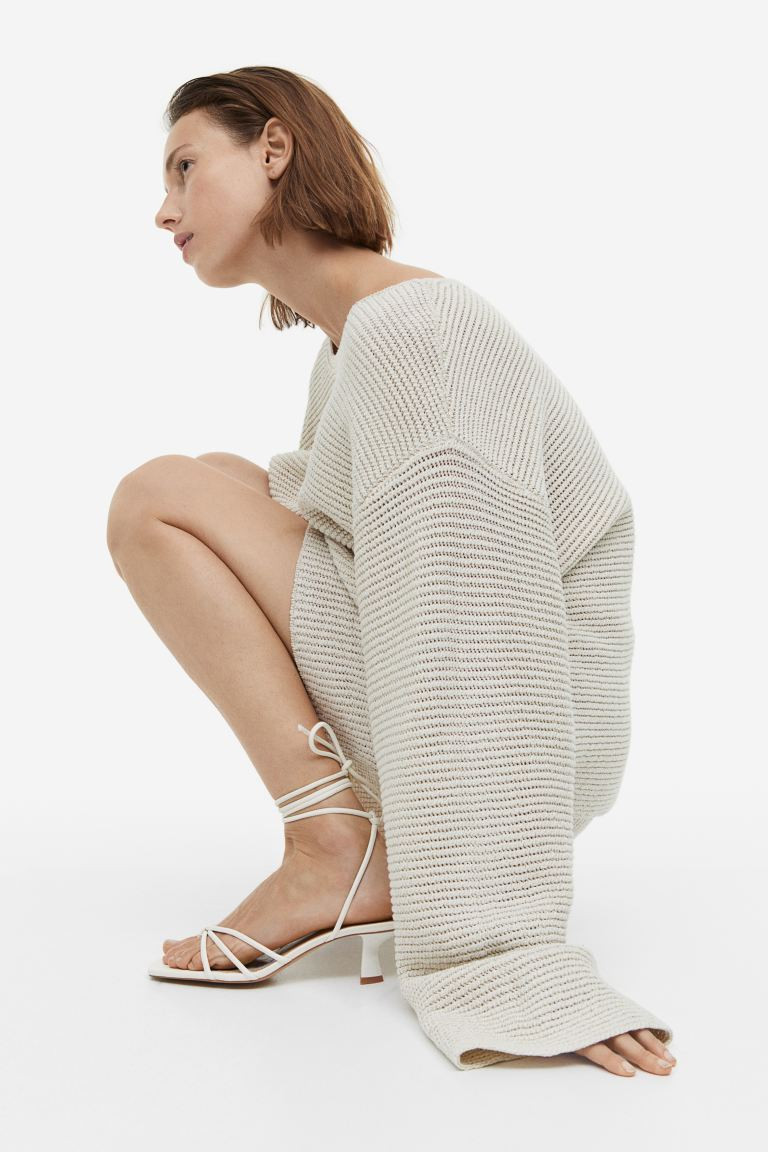 Strappy leather sandals | H&M (UK, MY, IN, SG, PH, TW, HK)