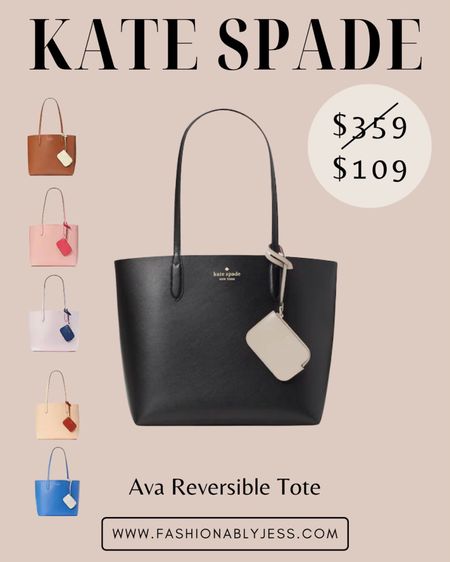 Great deal on this Kate Spade tote bag! Perfect for an everyday bag! Shop now in all these cute colors! 
#Katespade #summertote #totebag

#LTKstyletip #LTKFind #LTKitbag