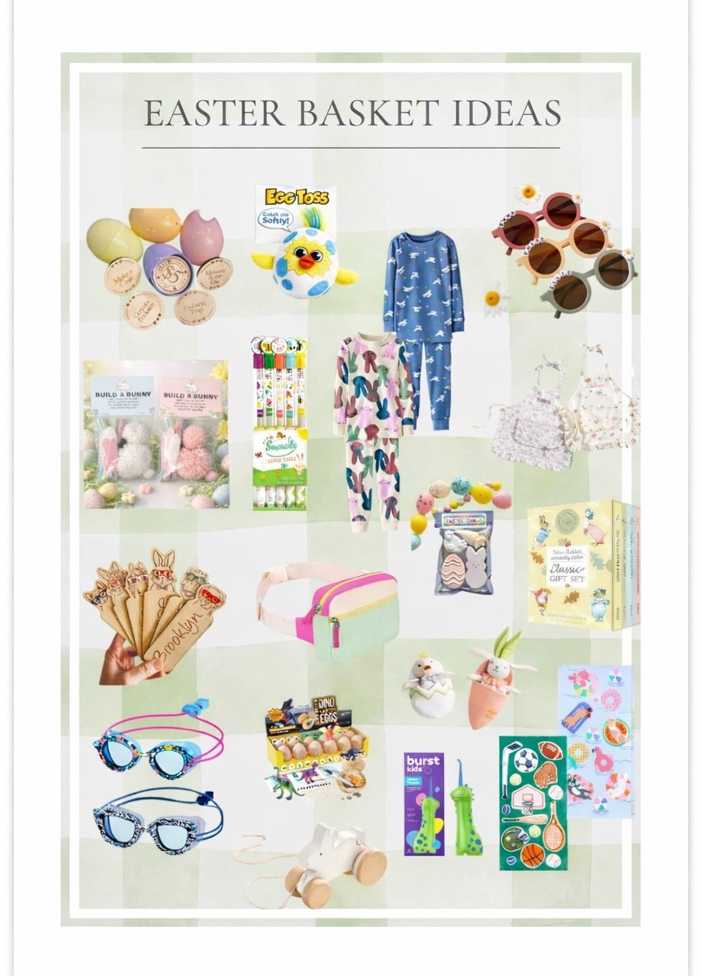 Personally, I love an Easter basket that is filled with chocolate and gifts that are either practical or will actually last.  Here are some of my favorite gift ideas…most of which I have bought for baskets this year or in years past.  

#LTKSeasonal #LTKmomlife #LTKKids